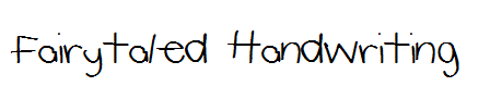 Fairytaled Handwriting