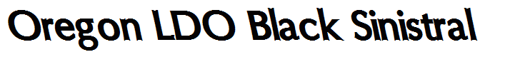 Oregon LDO Black Sinistral