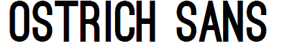 Ostrich Sans