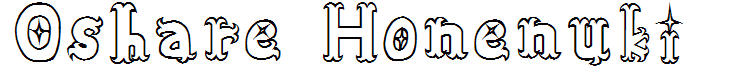 Oshare Honenuki