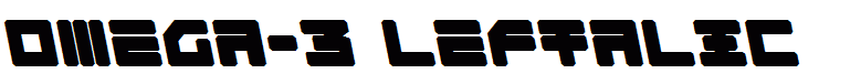 Omega-3 Leftalic
