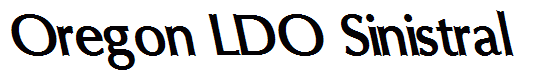 Oregon LDO Sinistral