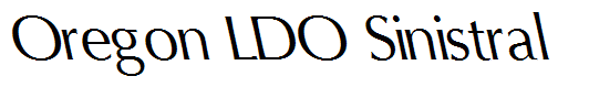 Oregon LDO Sinistral