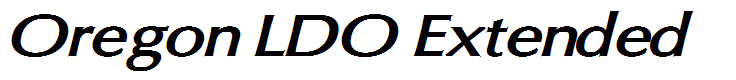 Oregon LDO Extended