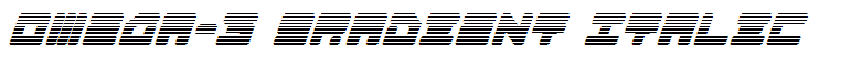 Omega-3 Gradient Italic