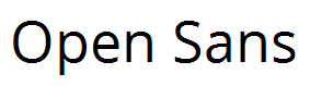 Open Sans