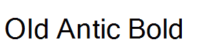 Old Antic Bold