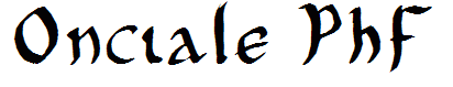 Onciale PhF