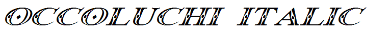 Occoluchi Italic