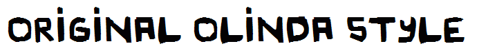 Original Olinda Style
