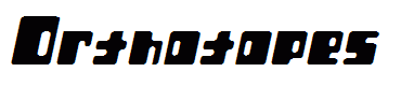 Orthotopes