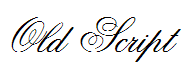 Old Script