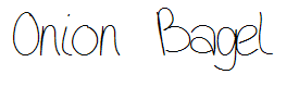 Onion Bagel