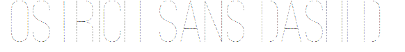 Ostrich Sans Dashed