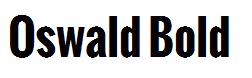 Oswald Bold