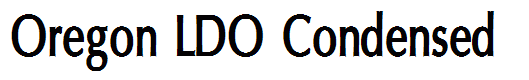 Oregon LDO Condensed