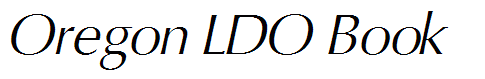 Oregon LDO Book