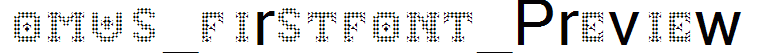 Omus_FirstFont_Preview