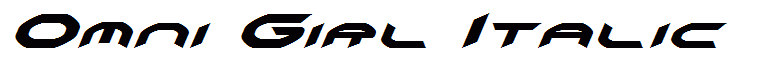 Omni Girl Italic