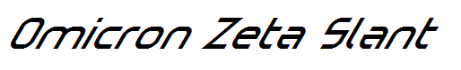 Omicron Zeta Slant