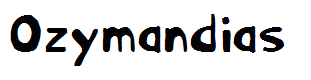 Ozymandias