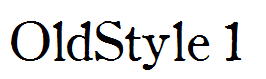 OldStyle 1