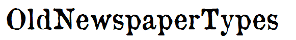 OldNewspaperTypes