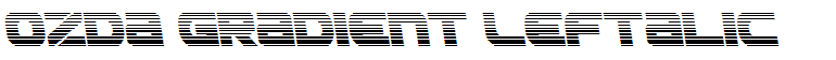 Ozda Gradient Leftalic