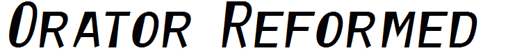 Orator Reformed