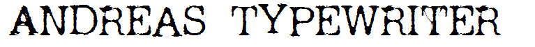 Andreas Typewriter