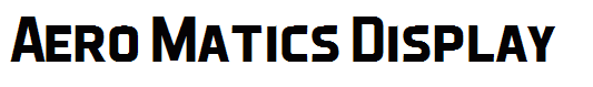 Aero Matics Display