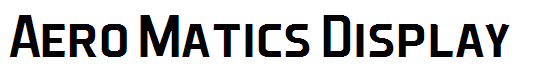 Aero Matics Display