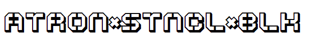 ATRON*STNCL*BLK