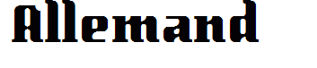Allemande