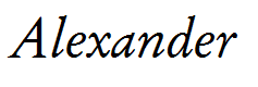 Alexander