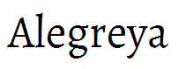 Alegreya