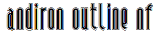 Andiron Outline NF