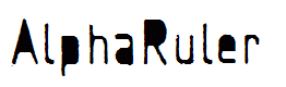 AlphaRuler