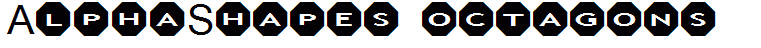 AlphaShapes octagons