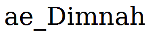 ae_Dimnah