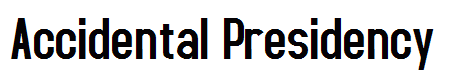 Accidental Presidency