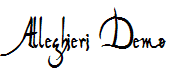 Alleghieri Demo