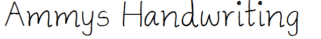 Ammys Handwriting