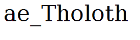 ae_Tholoth