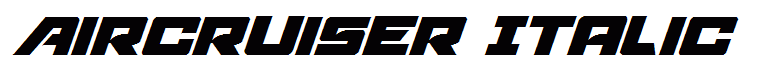 Aircruiser Italic