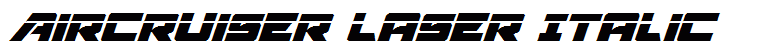 Aircruiser Laser Italic
