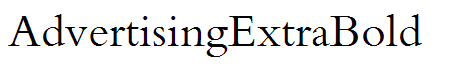 AdvertisingExtraBold