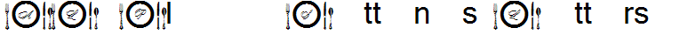AL Place Settings Letters