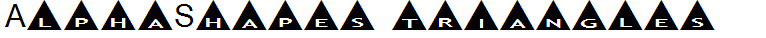 AlphaShapes triangles