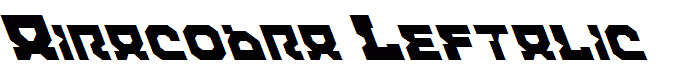 Airacobra Leftalic
